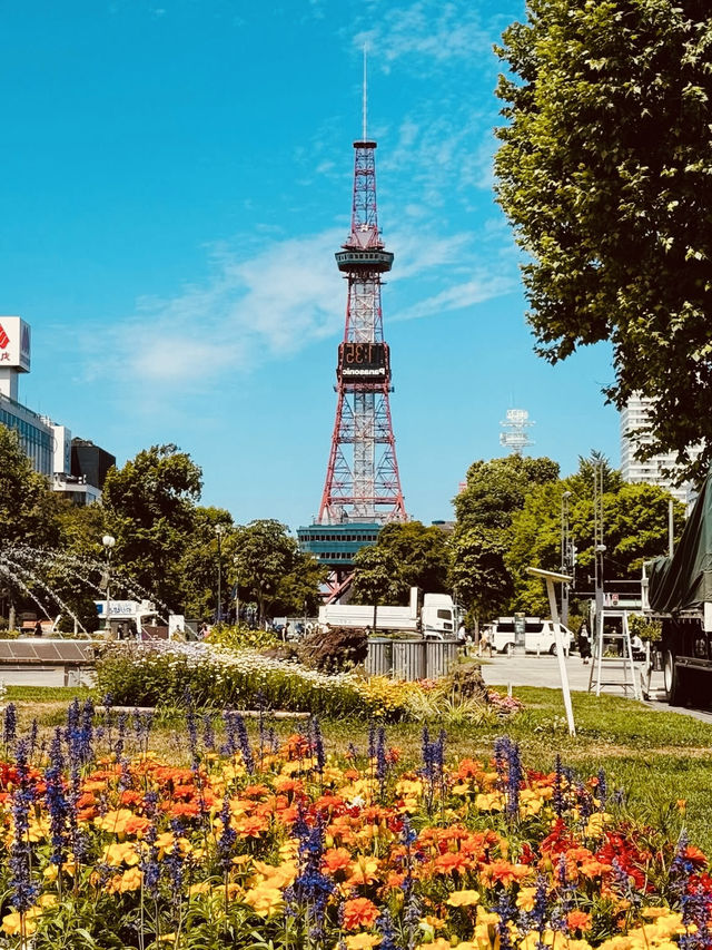 🗼 Solo Adventure: Sapporo TV Tower – Hokkaido’s Iconic Skyline Spot