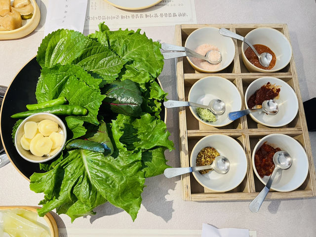 구워주는 부산고기집 분위기맛집