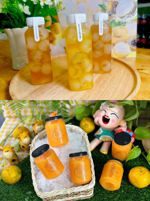 🌟น้ำลำไยสดสุดป๊อบ ท๊อปเนื้อลำไยล้นๆอร่อยต้องลอง