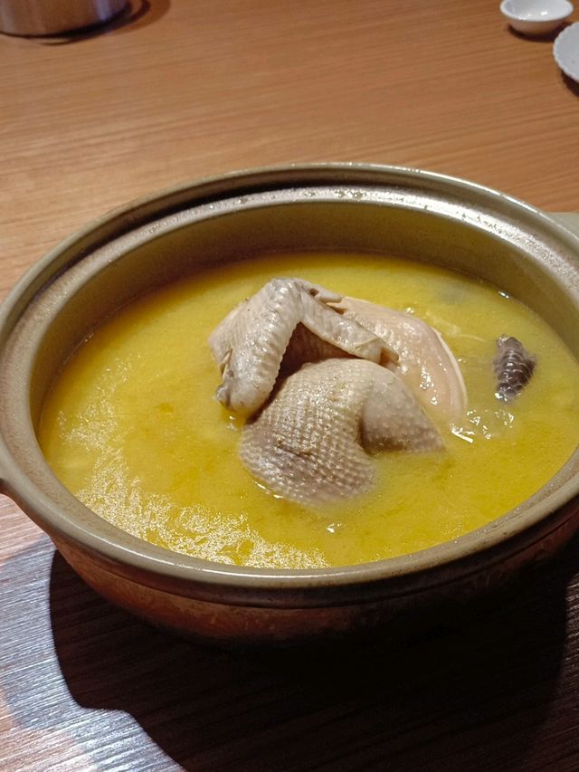 台北美食 ，L C Française法租界 黃金雞湯開箱