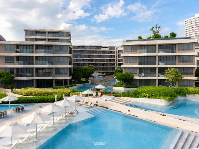 ที่พักริมทะเลเขาตะเกียบ-หัวหิน สวยแบบคลีนๆมินิมอล