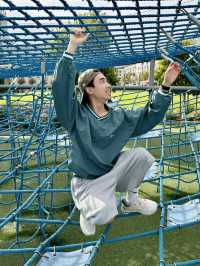 Helen Diller市政廳兒童遊樂場｜耗資千萬的霧氣攀爬樂園 🧗‍♀️