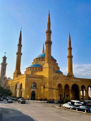The Blue Mosque of Beirut