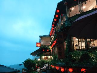 Chilling at Jiufen Market