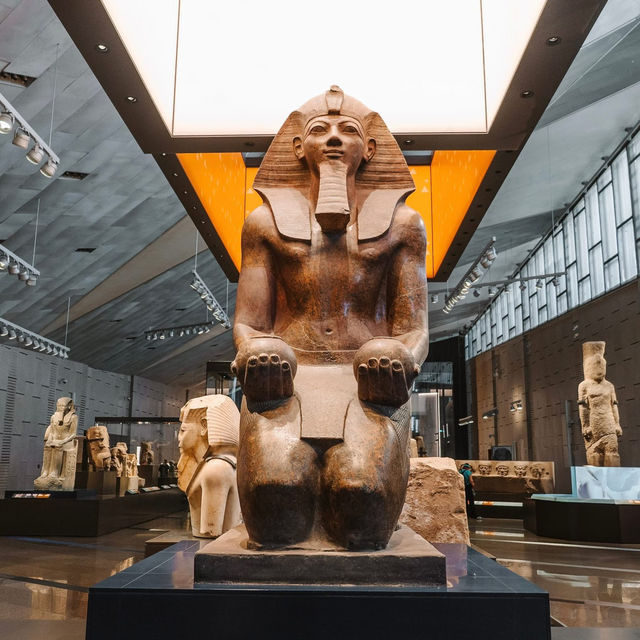 The Grand Egyptian Museum 🏜️☀️🐫🇪🇬