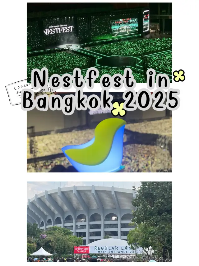 📍Concert Nestfest in Bangkok 2025 🎞️