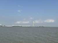 上海海景之一，吳淞口炮台濕地公園