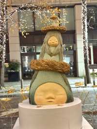 A night stroll through glowing art & lights