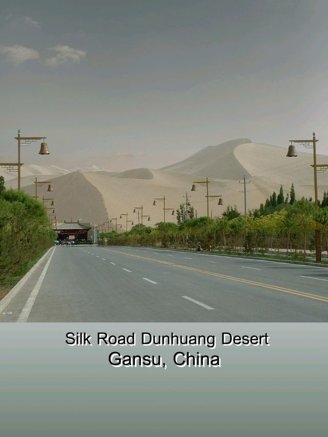 Silk Road Dunhuang Desert – Gansu, China
