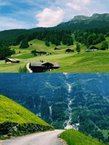 瑞士無論走到哪裡，風景都是一絕