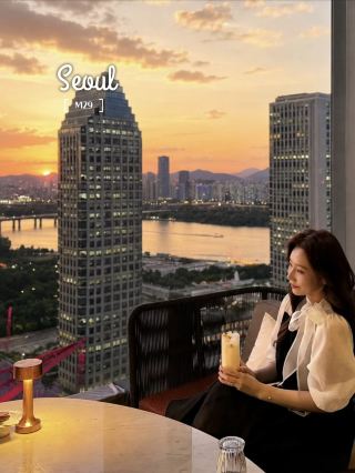 한강 야경과 함께 즐기는 M29 시그니처 칵테일🌃 