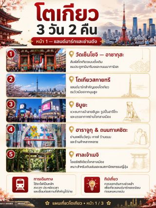 🇯🇵 Tokyo 3 days 2 nights: Where to go? ✈️✨