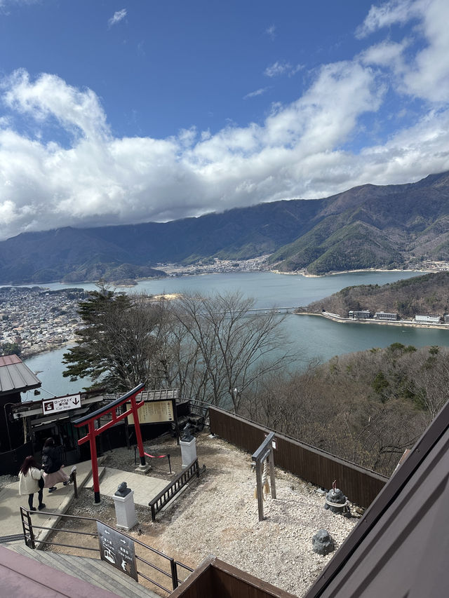 登天上山公園排隊打韆鞦💜嘆無敵富士山美景🗻