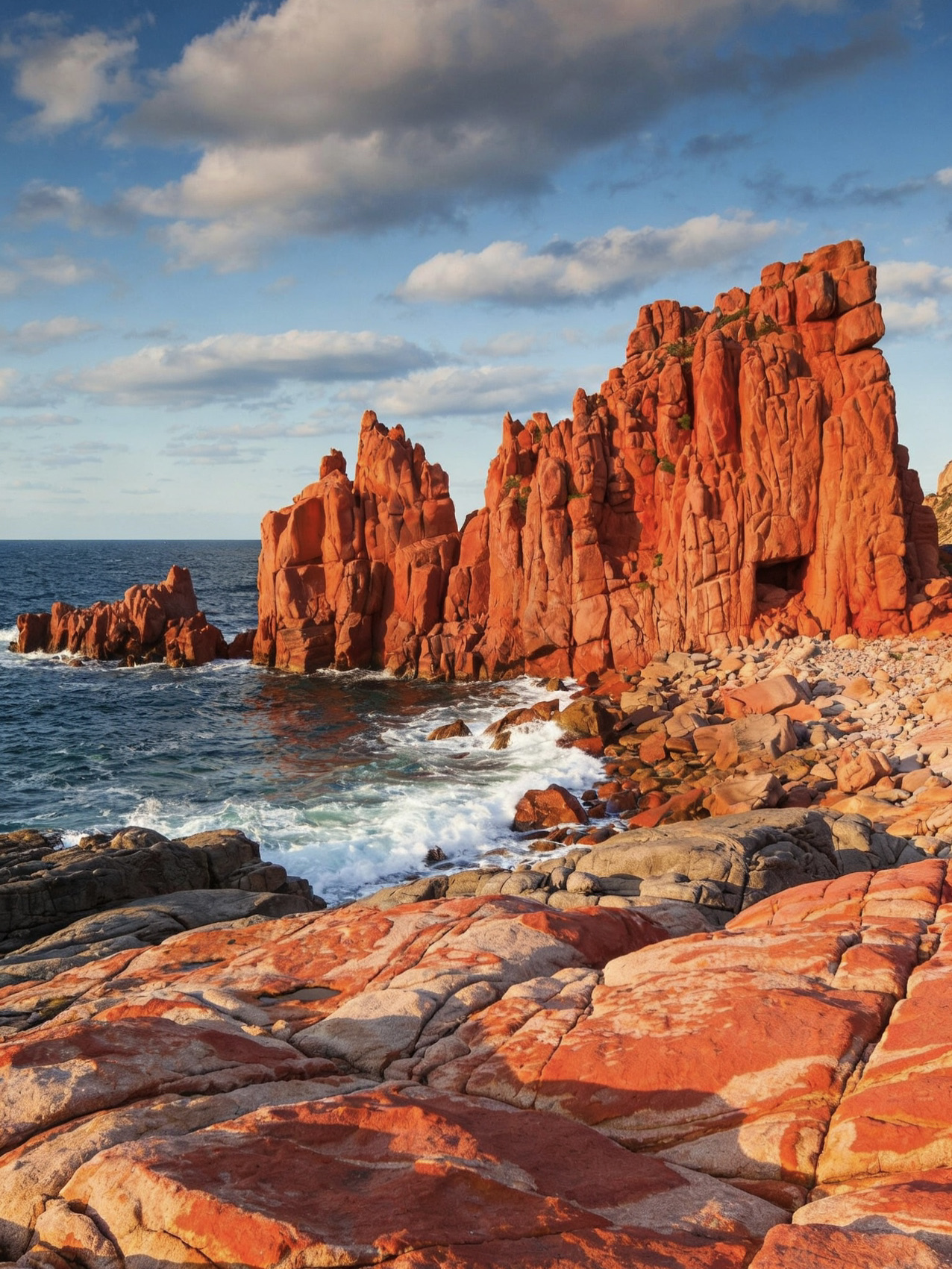 God spilled the paint palette in the Southern Hemisphere! Bay of Fires, Tasmania.