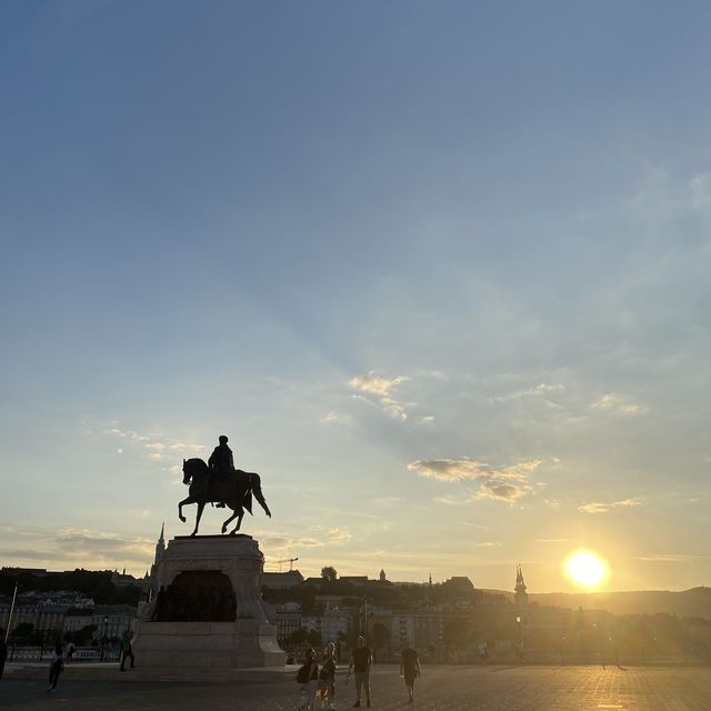 🇭🇺 Budapest’s Amazing Sunset 🌆 