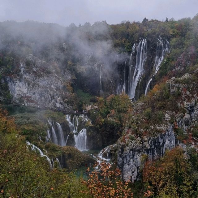 Natural Wonder of Splitvice waterfalls 
