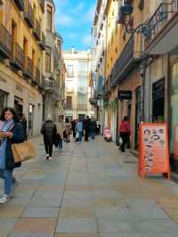 the medieval walls of Avila Spain 