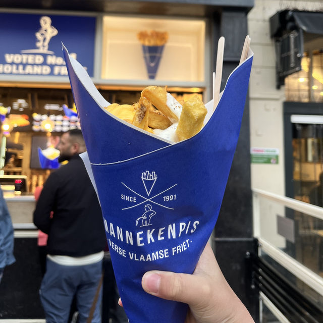 🇳🇱荷蘭阿姆斯特丹-Manneken Pis Damrak🍟