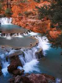 🏞Havasu falls - a hidden dessert paradise