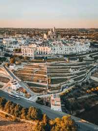 🏡 The White Spiral of Puglia – Locorotondo, Italy