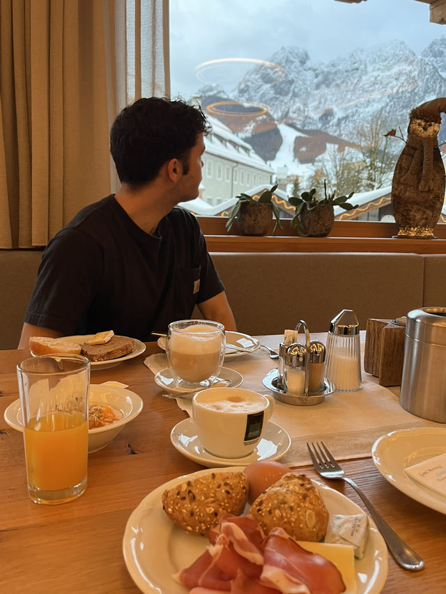🇦🇹 Austria |  Loved the winter view from the hotel balcony