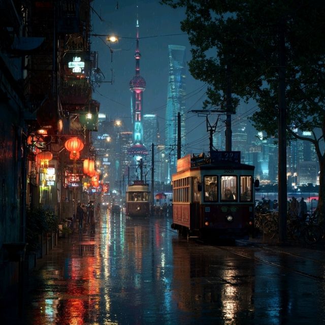 Shanghai’s Skyline✨ Beautiful and Mind-blowing 😍🤯