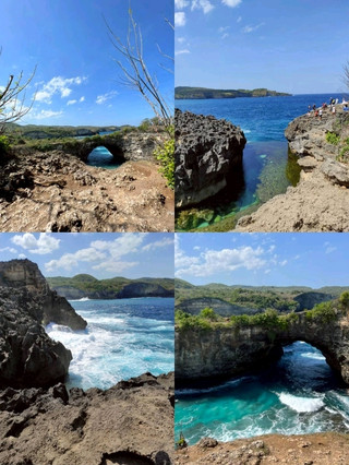 The number one landmark of Nusa Penida.