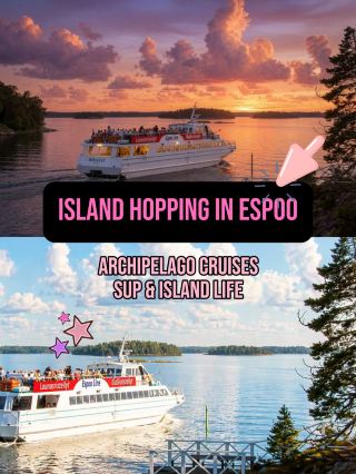 Island Hopping in Espoo, Finland: Exploring the Archipelago & Summer Beaches! 🏝️☀️