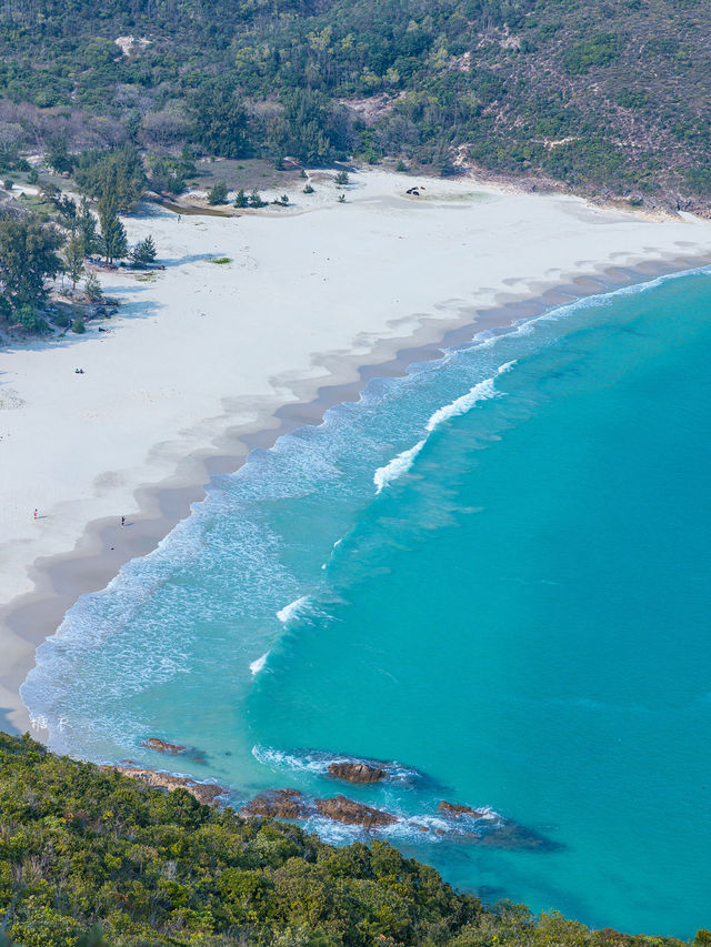 Hong Kong | The secret beach at Baisha is so beautiful 💙 Lazy hiking route attached