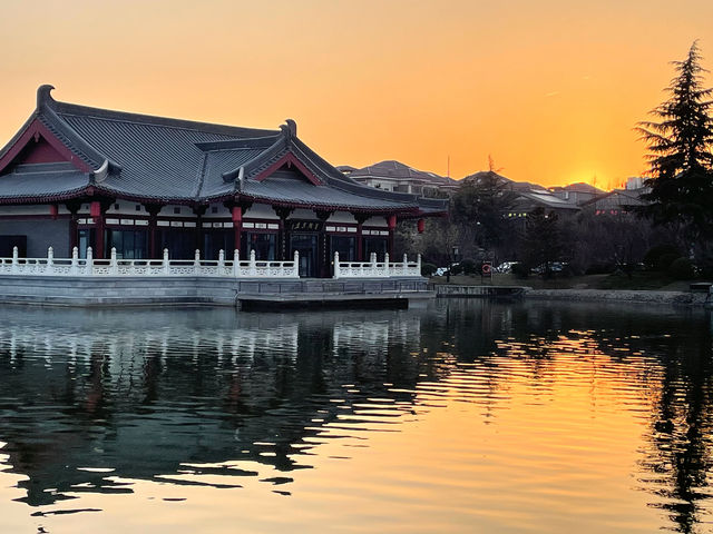 冬日遊西安唐代芙蓉園