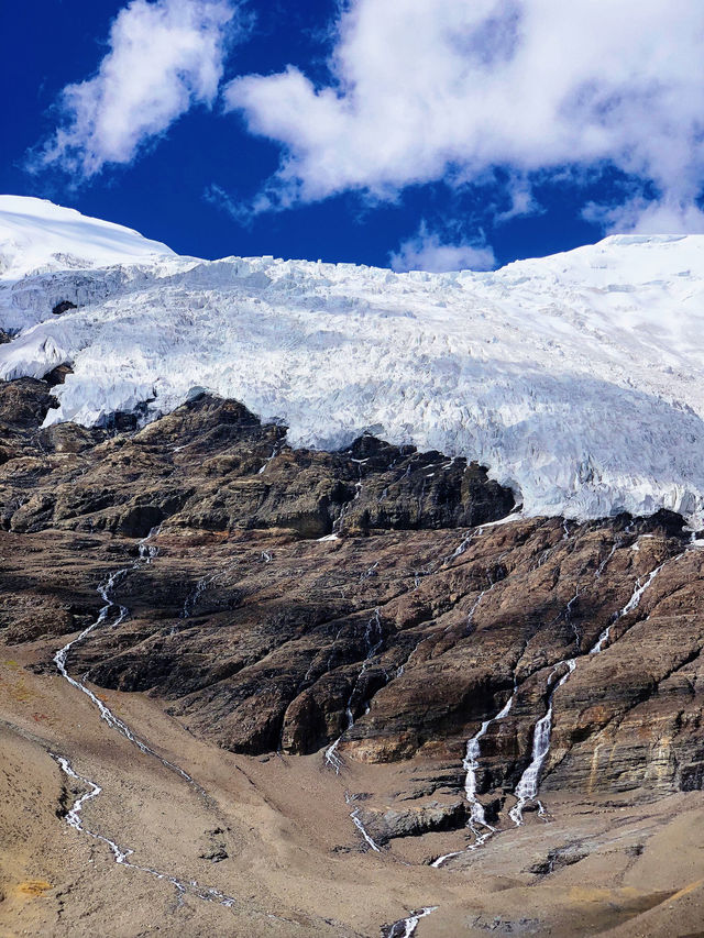 西藏自駕｜頂峰7191的卡若拉冰川｜紅河谷的拍攝地