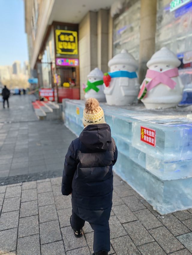 爾濱免費雪人打卡