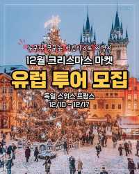 🎄 서유럽 크리스마스 마켓 투어, 성수기 특가로 모집합니다! 🎄