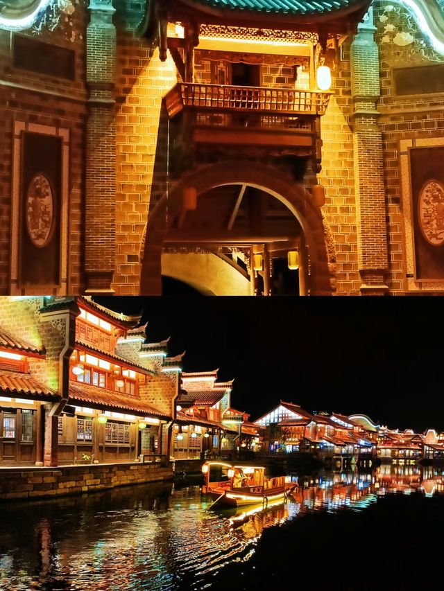 李莊月亮田夜景堪