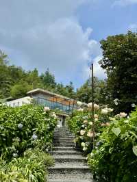 峨眉山秘密花園裡的小木屋