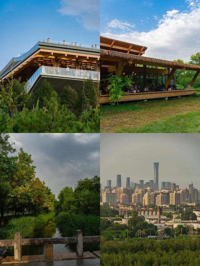 北京寶藏打卡地南苑日落觀景台