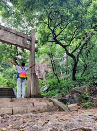 日照九仙山 留仙榻與抱犢峰