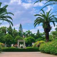 【白鷺洲公園】有廈門標誌性雕像，可以餵鴿子，賞燈光秀