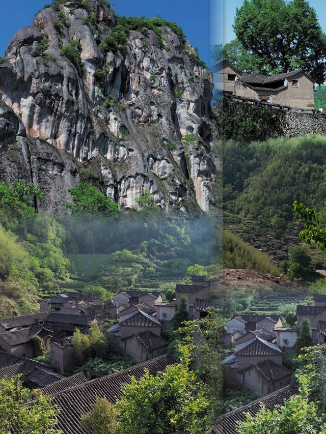 天空之城，懸崖上的古村落。