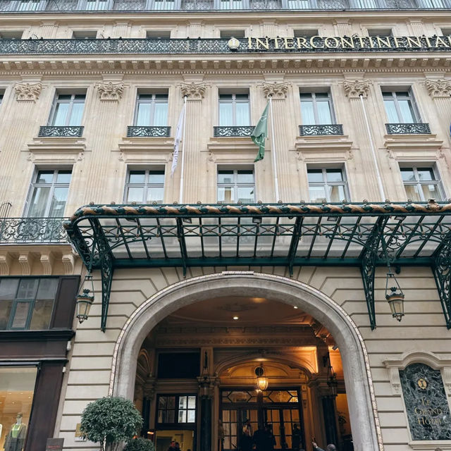 Intercontinental hotel Paris 