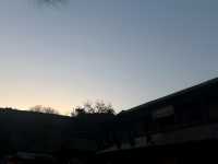 深冬的濟南靈岩寺常來靈岩，事事靈驗