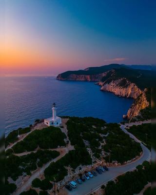 Lefkada Lighthouse, Greece - A Lighthouse Watching Over the Sea