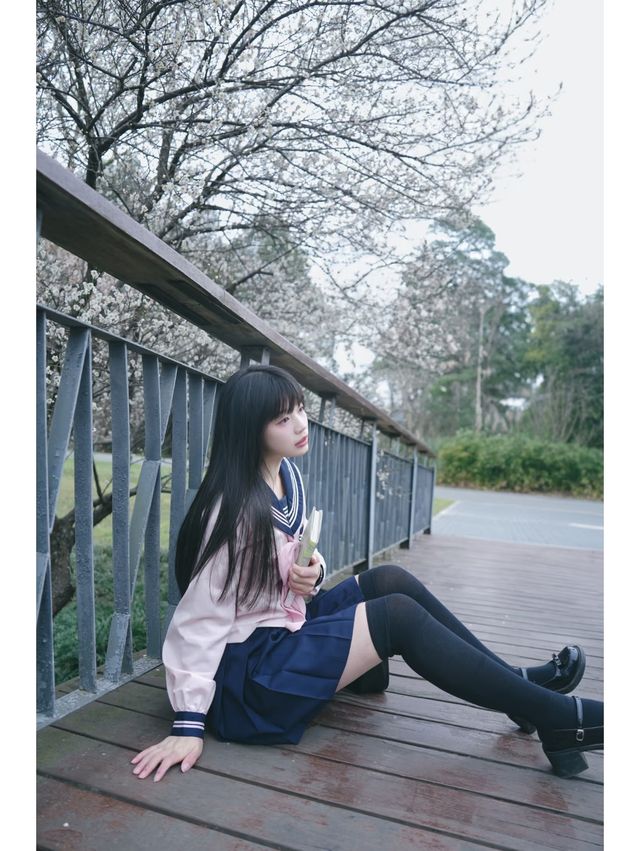 成都春日限定｜白梅花與JK少女，美得犯規！