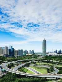鄭州｜千璽廣場｜中原天際線的玉米之光