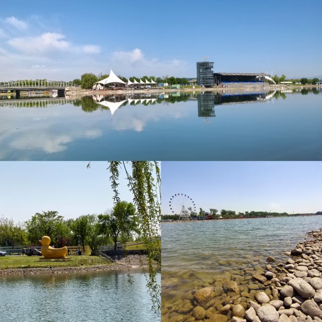 藍天碧水——奧林匹克水上公園