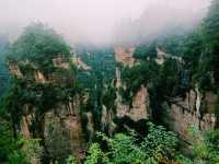 Mist-Kissed Mountains: Wulingyuan's Backpacker Hug