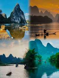 桂林山水唔係濾鏡，係上帝打翻嘅調色盤！
