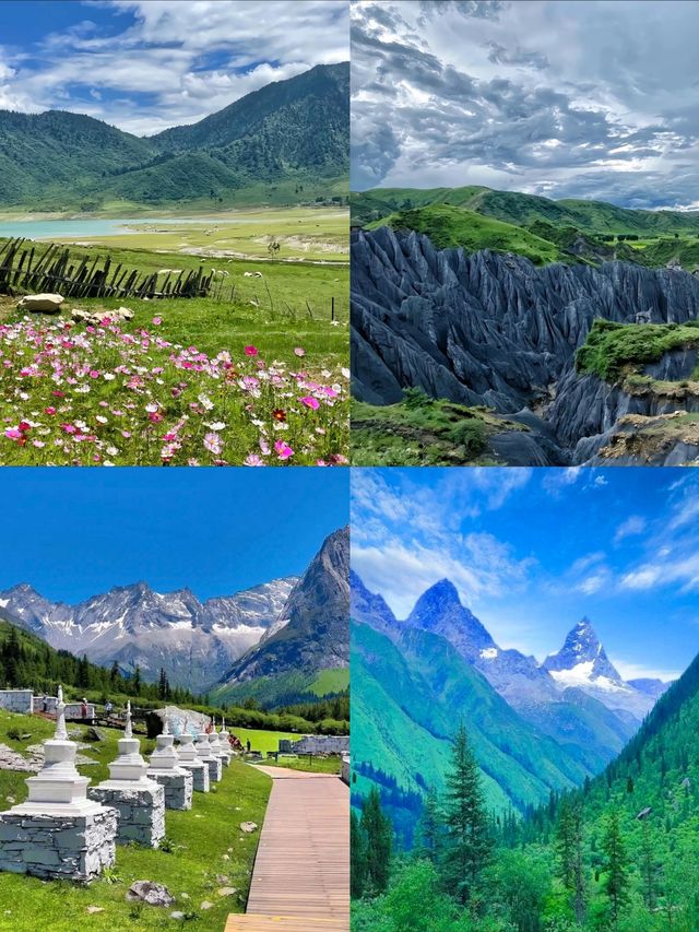 呢度唔係瑞士，係川西四姑娘山！靚到講唔出嘢