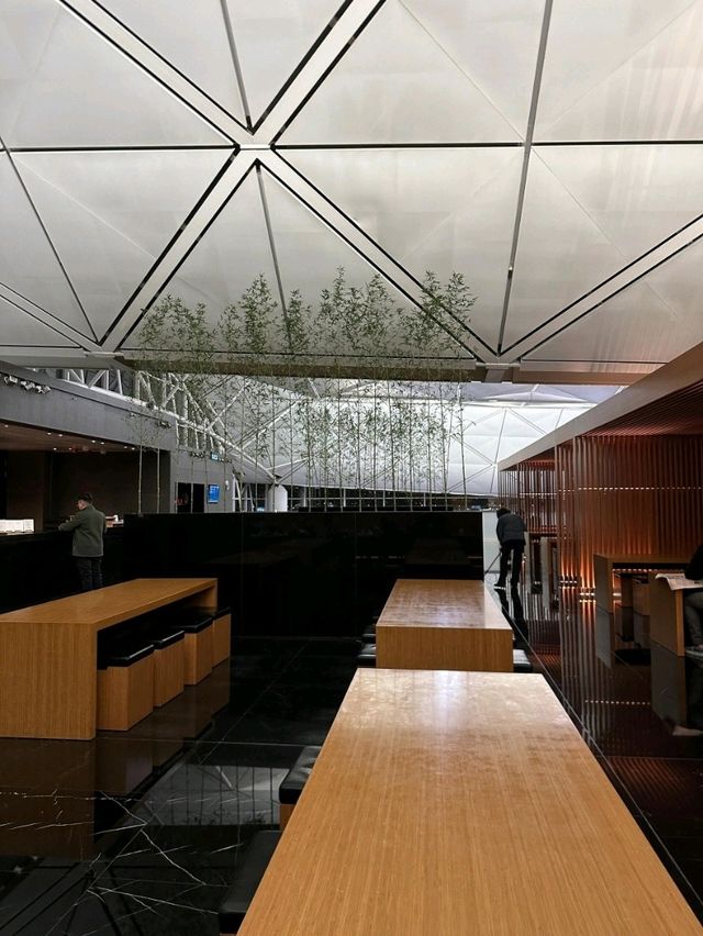 ✨香港機場The Wing休息室｜藏在1號閘口的日落酒吧秘境🌅