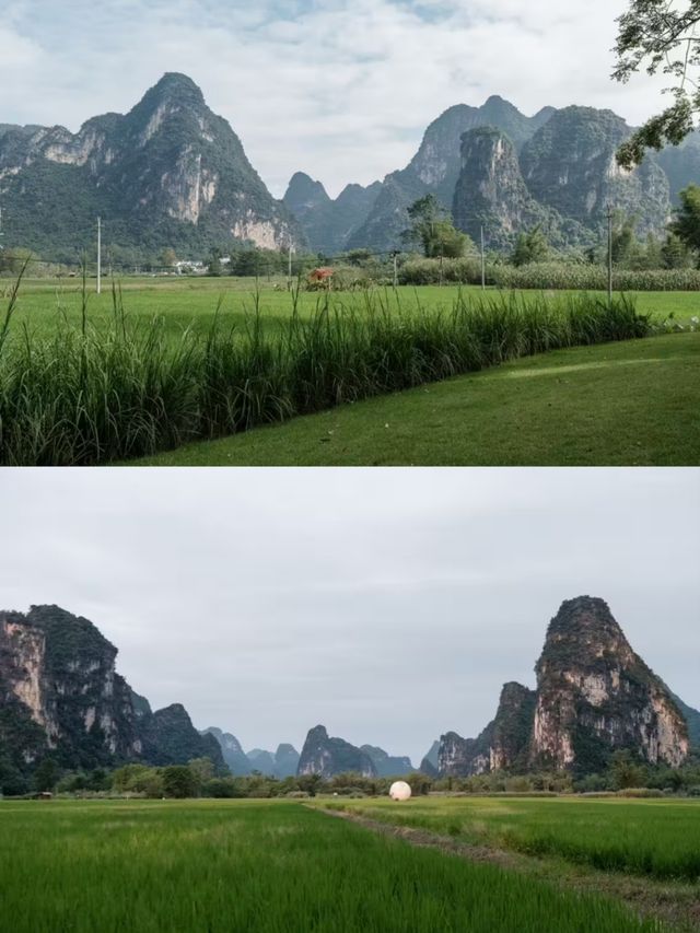 夏日避暑喀斯特山水裏躺平吸氧